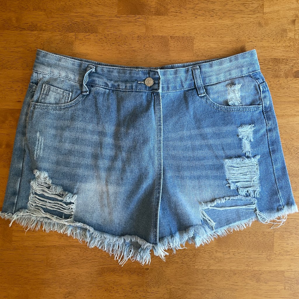 Size Xl Charlie Charlie Charlotte Denim Skort